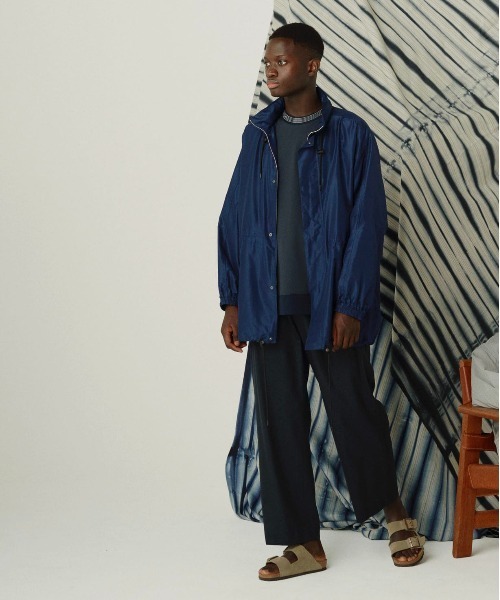KIIT(キート)の「KIIT キート / TWO TUCK WIDE TROUSERS ツータックワイドトラウザーズ セットアップ / KIM-P92-003(スラックス・メンズ・ライトベージュ/ダークネイビー・3/2/1)」の10枚目の写真