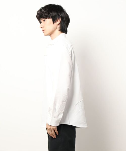 JUNRED(ジュンレッド)の「セミワイドカラーシャツ(シャツ/ブラウス・メンズ・ベージュ/ホワイト/ブルー系その他4・L/M/LL)」の4枚目の写真