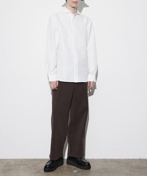 JUNRED(ジュンレッド)の「セミワイドカラーシャツ(シャツ/ブラウス・メンズ・ベージュ/ホワイト/ブルー系その他4・L/M/LL)」の12枚目の写真