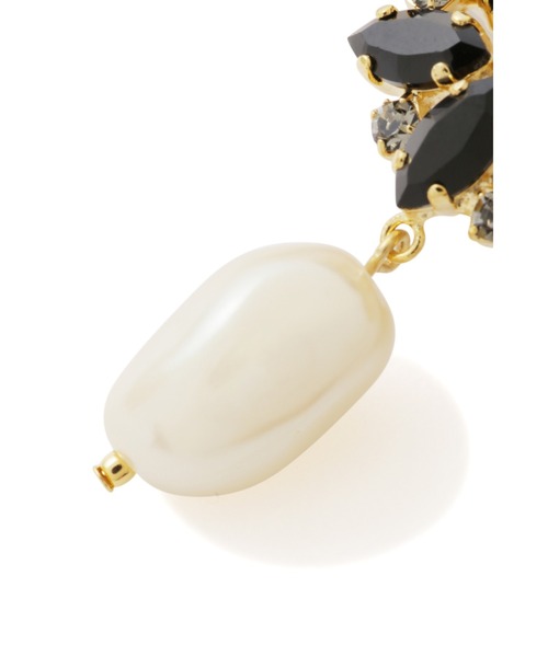 JILL STUART（ジルスチュアート）の「◆ハーレーイヤリング（ネックレス・レディース・ブラック/ホワイト・ﾌﾘ-）」の4枚目の写真