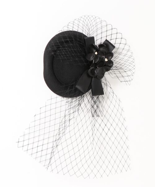 Catherine Cottage（キャサリンコテージ）の「トークハット（その他ヘアアクセサリー・キッズ・ホワイト/ブラック・FREE）」の9枚目の写真