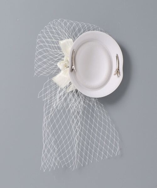 Catherine Cottage（キャサリンコテージ）の「トークハット（その他ヘアアクセサリー・キッズ・ホワイト/ブラック・FREE）」の10枚目の写真