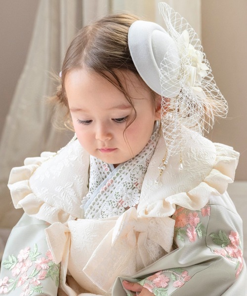 Catherine Cottage（キャサリンコテージ）の「トークハット（その他ヘアアクセサリー・キッズ・ホワイト/ブラック・FREE）」の22枚目の写真