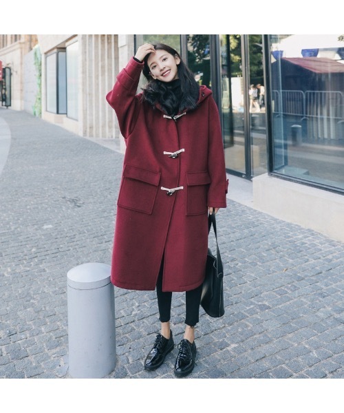 レディースのダッフルコート（レッド系）一覧 - WEAR