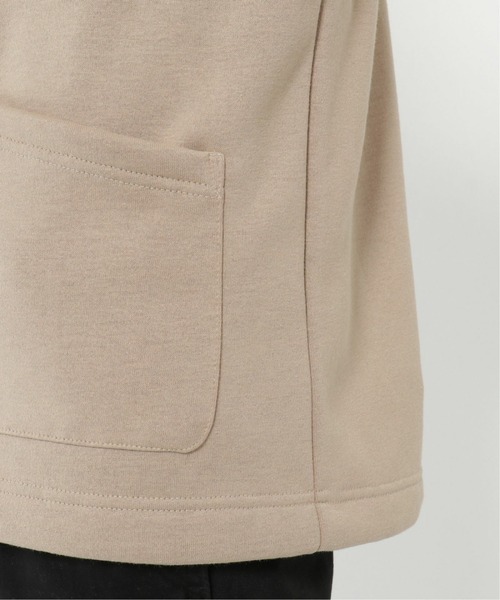 ikka(イッカ)の「裏フリースクルーネックカーデ 2(カーディガン/ボレロ・メンズ・グレー/ネイビー/ベージュ・S/M/L/XL)」の5枚目の写真