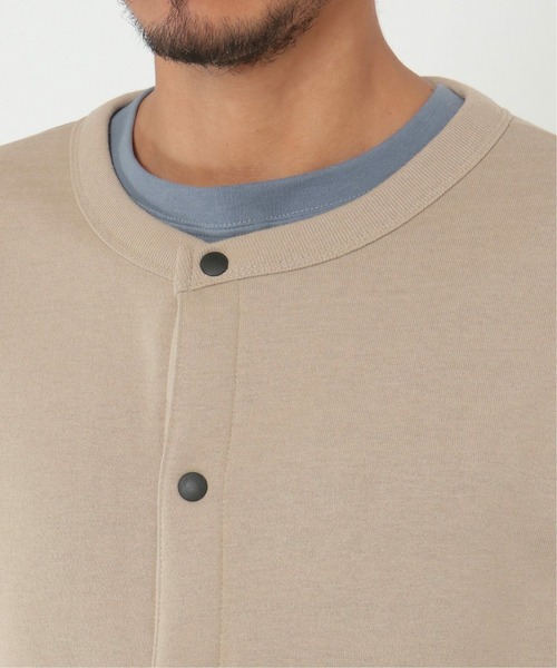 ikka(イッカ)の「裏フリースクルーネックカーデ 2(カーディガン/ボレロ・メンズ・グレー/ネイビー/ベージュ・S/M/L/XL)」の11枚目の写真