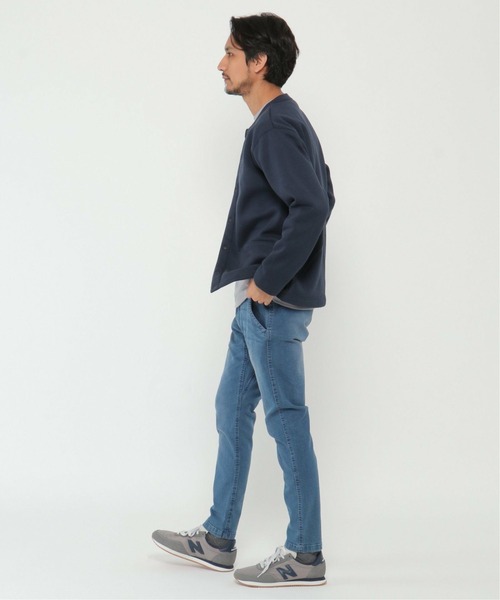 ikka(イッカ)の「裏フリースクルーネックカーデ 2(カーディガン/ボレロ・メンズ・グレー/ネイビー/ベージュ・S/M/L/XL)」の20枚目の写真