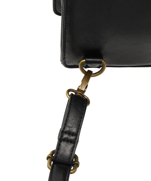 axes femme（アクシーズファム）の「ピアノモチーフＢａｇ（ショルダーバッグ・レディース・ワイン/ブラウン/ブラック・MEDIUM）」の15枚目の写真