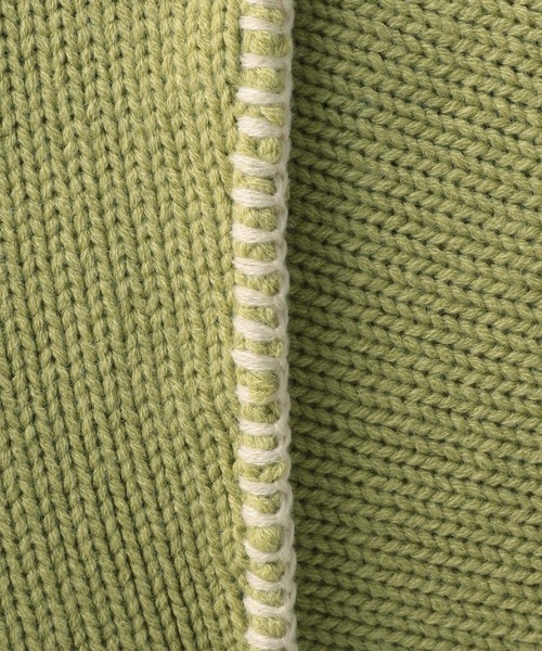 Heather（ヘザー）の「アウトリンキングニットカーディガン  259742（カーディガン/ボレロ・レディース・アイボリー/ブラック/グリーン・FREE）」の16枚目の写真