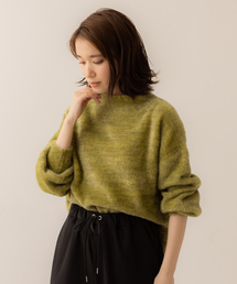 abahouse mavie | ミックスフェザーヤーンプルオーバー(ニット/セーター)