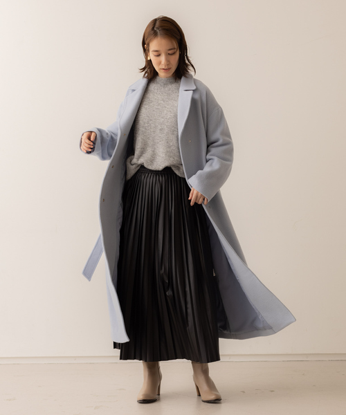 abahouse mavie（アバハウスマヴィ）の「ミックスフェザーヤーンプルオーバー（ニット/セーター・レディース・イエロー/ラベンダー/ライトグレー・フリー）」の22枚目の写真