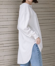 Munich | ストレッチサーマル　バックヘンリーネックロングプルオーバー(Tシャツ/カットソー)