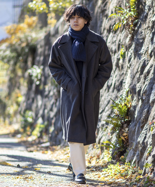 B.C STOCK(ベーセーストック)の「WOOLICK BEAVER ダブルコート(その他アウター・メンズ・ブラック/グレー・MEDIUM/LARGE)」の9枚目の写真