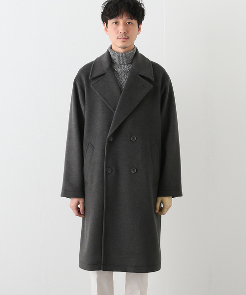 B.C STOCK(ベーセーストック)の「WOOLICK BEAVER ダブルコート(その他アウター・メンズ・ブラック/グレー・MEDIUM/LARGE)」の15枚目の写真