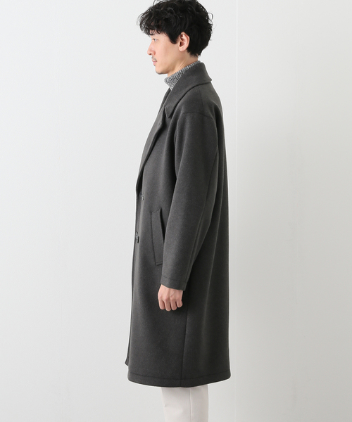 B.C STOCK(ベーセーストック)の「WOOLICK BEAVER ダブルコート(その他アウター・メンズ・ブラック/グレー・MEDIUM/LARGE)」の16枚目の写真