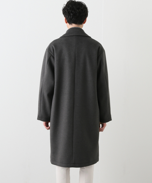 B.C STOCK(ベーセーストック)の「WOOLICK BEAVER ダブルコート(その他アウター・メンズ・ブラック/グレー・MEDIUM/LARGE)」の17枚目の写真