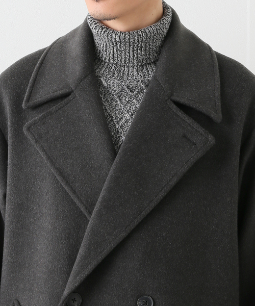 B.C STOCK(ベーセーストック)の「WOOLICK BEAVER ダブルコート(その他アウター・メンズ・ブラック/グレー・MEDIUM/LARGE)」の18枚目の写真
