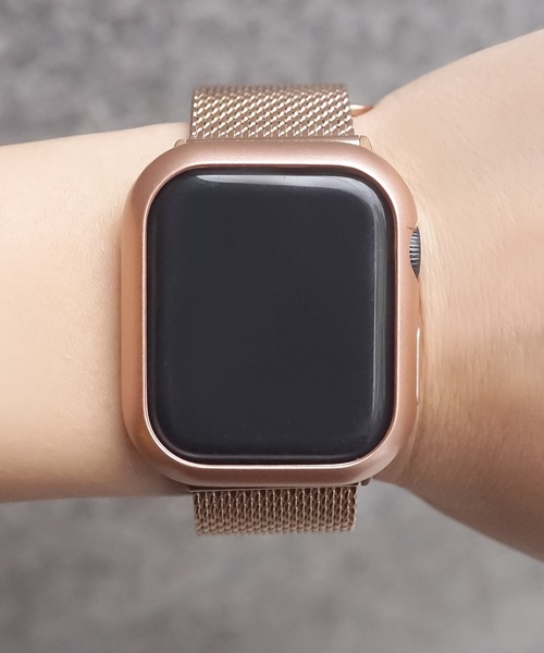 Urban Coral(アーバンコーラル)の「Apple Watch Case / アップルウォッチ ケース バンパー / Urban Coral(デジタル腕時計・レディース・ホワイト/ブラック/ネイビー/レッド/カーキ/シルバー/クリア/ワインレッド/ラベンダー/ブルー系その他/レッド系その他/ピンクゴールド/コーラルピンク・41mm/45mm)」の12枚目の写真