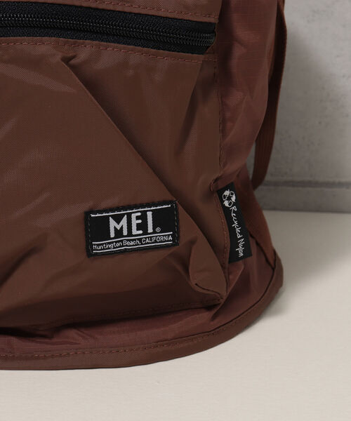 MEI（メイ）の「【MEI/メイ】サスティナブル ランタンバッグ（ショルダーバッグ・レディース・ブラック/ブラウン・FREE）」の12枚目の写真