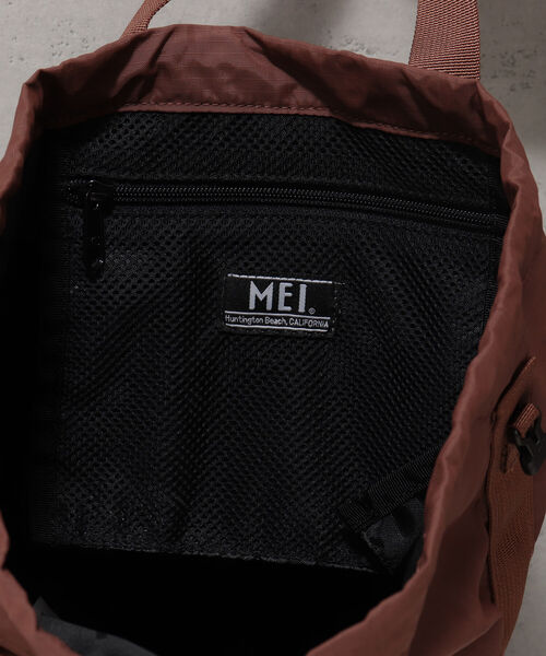 MEI（メイ）の「【MEI/メイ】サスティナブル ランタンバッグ（ショルダーバッグ・レディース・ブラック/ブラウン・FREE）」の15枚目の写真