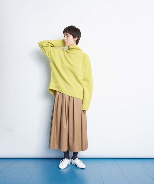 LA MARINE FRANCAISE（マリン フランセーズ）の「起毛タートルネックプルオーバー（ニット/セーター・レディース・ネイビー/グレー/レッド/イエロー・F）」の9枚目の写真