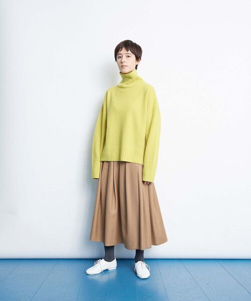 LA MARINE FRANCAISE（マリン フランセーズ）の「起毛タートルネックプルオーバー（ニット/セーター・レディース・ネイビー/グレー/レッド/イエロー・F）」の10枚目の写真