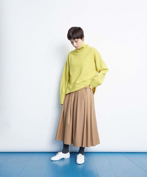 LA MARINE FRANCAISE（マリン フランセーズ）の「起毛タートルネックプルオーバー（ニット/セーター・レディース・ネイビー/グレー/レッド/イエロー・F）」の11枚目の写真