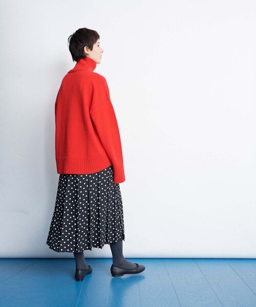 LA MARINE FRANCAISE（マリン フランセーズ）の「起毛タートルネックプルオーバー（ニット/セーター・レディース・ネイビー/グレー/レッド/イエロー・F）」の15枚目の写真