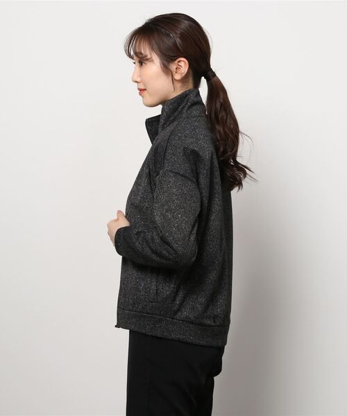 IGNIO（イグニオ）の「イグニオ  ニットフリースフルジップジャケット（その他アウター・レディース・ダークグレー/グレー・XL/L/S/M）」の4枚目の写真