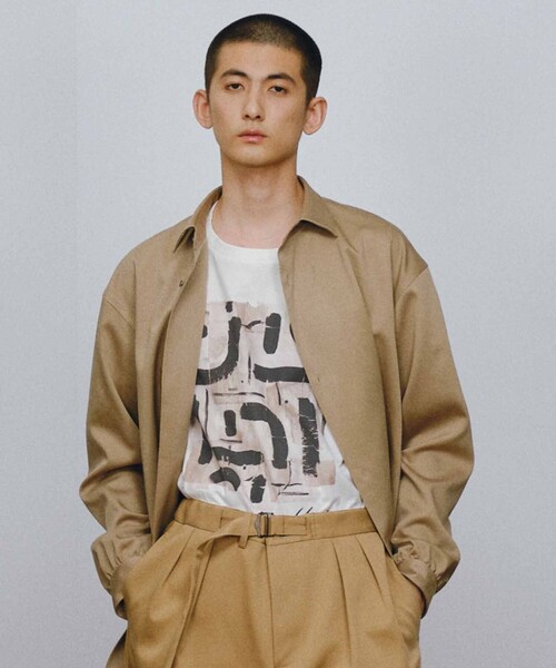 JOSEPH STUDIO（ジョゼフストゥディオ）の「LEE TEE MONTAGE（Tシャツ/カットソー・レディース・ホワイト系・SMALL/MEDIUM/LARGE/LL）」の4枚目の写真