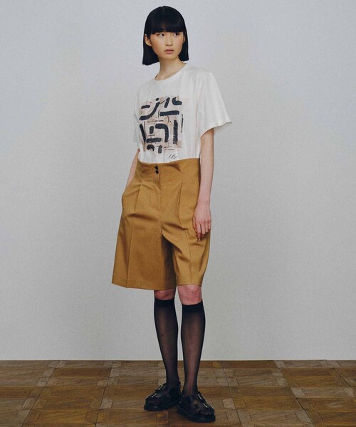 JOSEPH STUDIO（ジョゼフストゥディオ）の「LEE TEE MONTAGE（Tシャツ/カットソー・レディース・ホワイト系・SMALL/MEDIUM/LARGE/LL）」の6枚目の写真