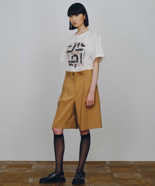JOSEPH STUDIO（ジョゼフストゥディオ）の「LEE TEE MONTAGE（Tシャツ/カットソー・レディース・ホワイト系・SMALL/MEDIUM/LARGE/LL）」の7枚目の写真