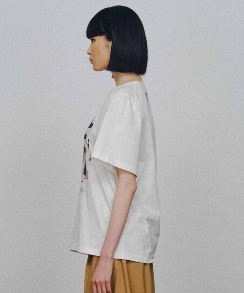 JOSEPH STUDIO（ジョゼフストゥディオ）の「LEE TEE MONTAGE（Tシャツ/カットソー・レディース・ホワイト系・SMALL/MEDIUM/LARGE/LL）」の11枚目の写真