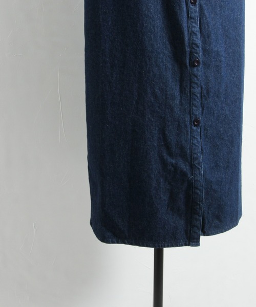 &. NOSTALGIA（アンドドットノスタルジア）の「袖フリルワンピース（ワンピース・レディース・インディゴブルー/ブラック/オフホワイト・FREE）」の22枚目の写真