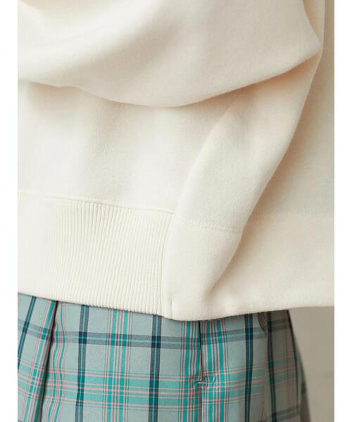 ELENCARE DUE(エレンカーレデュエ)の「・ELENCARE DUEオフタートルキモウプルオーバー*(スウェット・レディース・ネイビー/オフホワイト/ピンク/グリーン・FREE)」の12枚目の写真