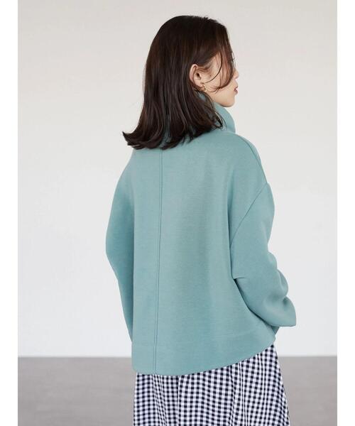 ELENCARE DUE(エレンカーレデュエ)の「・ELENCARE DUEオフタートルキモウプルオーバー*(スウェット・レディース・ネイビー/オフホワイト/ピンク/グリーン・FREE)」の15枚目の写真
