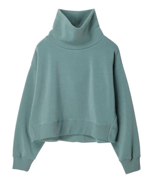 ELENCARE DUE(エレンカーレデュエ)の「・ELENCARE DUEオフタートルキモウプルオーバー*(スウェット・レディース・ネイビー/オフホワイト/ピンク/グリーン・FREE)」の16枚目の写真