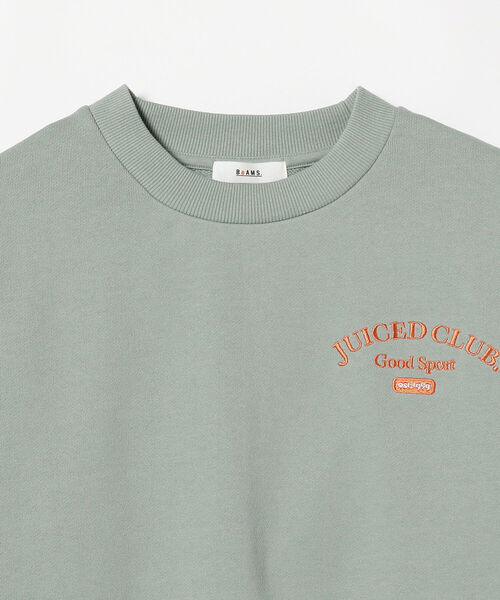 BeAMS DOT(ビームスドット)の「【WEB限定】BeAMS DOT / ロゴ刺繍 オーバースウェット(スウェット・レディース・オフホワイト/グリーン系その他・FREE)」の14枚目の写真