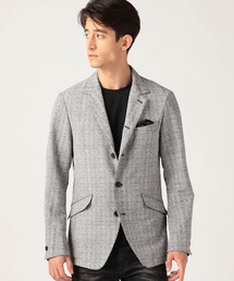 NICOLE CLUB FOR MEN | シアサッカーデザインジャケット(その他アウター)