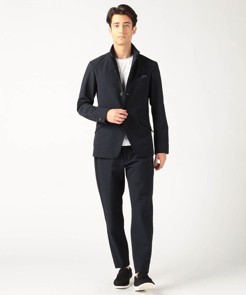 NICOLE CLUB FOR MEN（ニコルクラブフォーメン）の「シアサッカーデザインジャケット（その他アウター・メンズ・ネイビー/ホワイト×ブラック/グレー系・MEDIUM/LARGE/X-LARGE/XX-LARGE）」の16枚目の写真