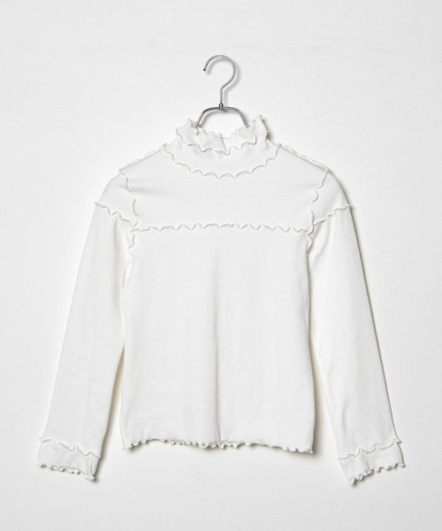 DuKKah(デュカ)の「Dukkah/【低身長向け】メロウハイネックリブT(Tシャツ/カットソー・レディース・ブラック/ホワイト・X-SMALL)」の13枚目の写真