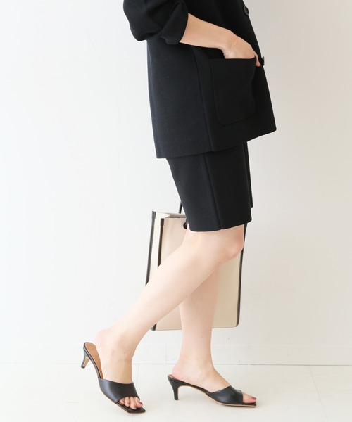 SLOBE IENA（スローブイエナ）の「ミラノリブショートパンツ【ウエスト