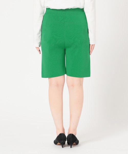 SLOBE IENA（スローブイエナ）の「ミラノリブショートパンツ【ウエスト