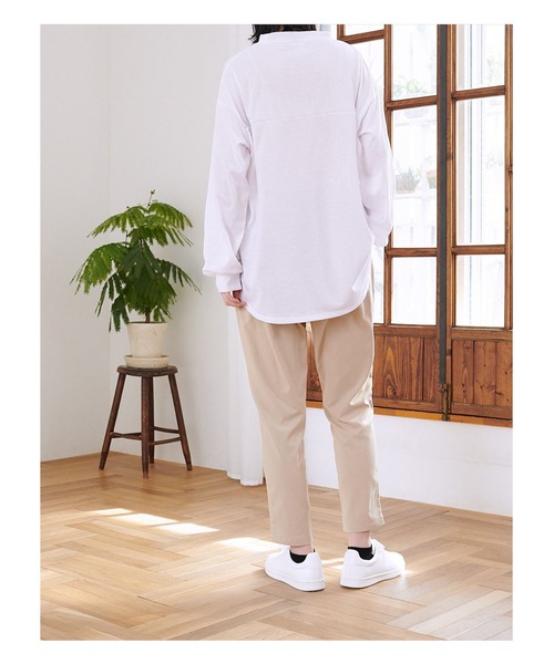 HEAD(ヘッド)の「【HEAD】撥水コットンタッチツイルテーパードパンツ チノパン UV対策 ウエストゴム スポーツ ランニング ヨガ アウトドア キャンプ(チノパンツ・レディース・ブラック/ベージュ/ネイビー/カーキ・LL/M/L)」の12枚目の写真