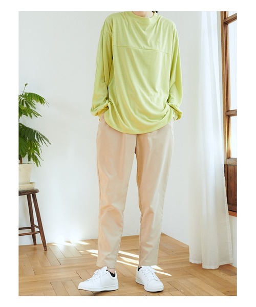 HEAD(ヘッド)の「【HEAD】撥水コットンタッチツイルテーパードパンツ チノパン UV対策 ウエストゴム スポーツ ランニング ヨガ アウトドア キャンプ(チノパンツ・レディース・ブラック/ベージュ/ネイビー/カーキ・LL/M/L)」の14枚目の写真