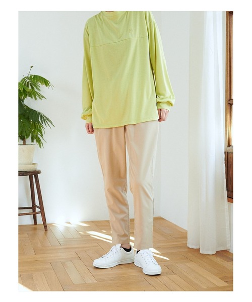 HEAD(ヘッド)の「【HEAD】撥水コットンタッチツイルテーパードパンツ チノパン UV対策 ウエストゴム スポーツ ランニング ヨガ アウトドア キャンプ(チノパンツ・レディース・ブラック/ベージュ/ネイビー/カーキ・LL/M/L)」の15枚目の写真