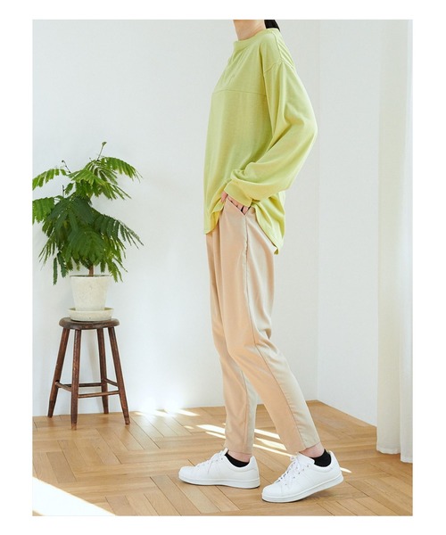 HEAD(ヘッド)の「【HEAD】撥水コットンタッチツイルテーパードパンツ チノパン UV対策 ウエストゴム スポーツ ランニング ヨガ アウトドア キャンプ(チノパンツ・レディース・ブラック/ベージュ/ネイビー/カーキ・LL/M/L)」の16枚目の写真