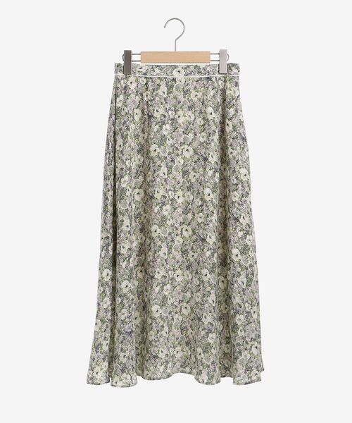 le.coeur blanc（ルクールブラン）の「IPEKER フラワーフレアスカート（スカート・レディース・ベージュ系その他2/ブルー系その他4・38）」の9枚目の写真