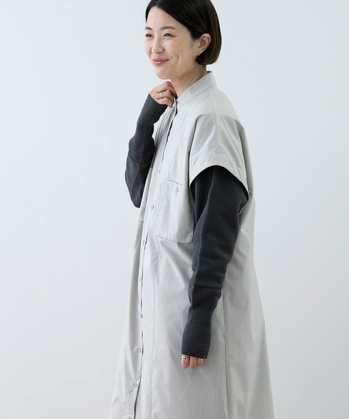 EKAL(エカル)の「EKAL レイクショアサーマルプルオーバー(Tシャツ/カットソー・レディース・ベージュ/ブラック系その他・FREE)」の16枚目の写真