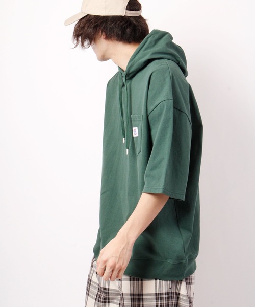 【新品】JEMORGAN 天竺胸ポケ付き半袖ビッグＴ／ベージュ／L JEMORGAN tシャツ 天竺胸ポケ付き半袖ビッグＴ メンズ レディース